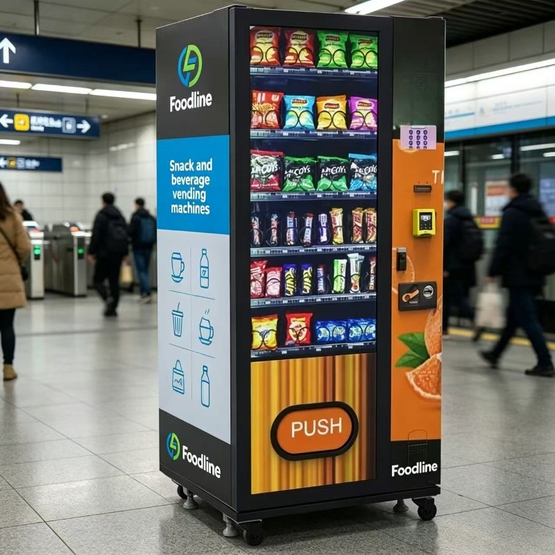 Healthy Snacks Food - FL Maßgefertigte Kombi-Verkaufsautomaten für Kalte Gesunde