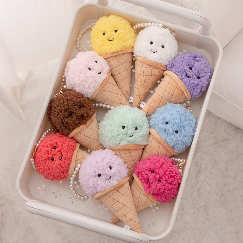 Food Snacks Gifts - Nette Cartoon Eis Plüsch Spielzeug Gefüllte