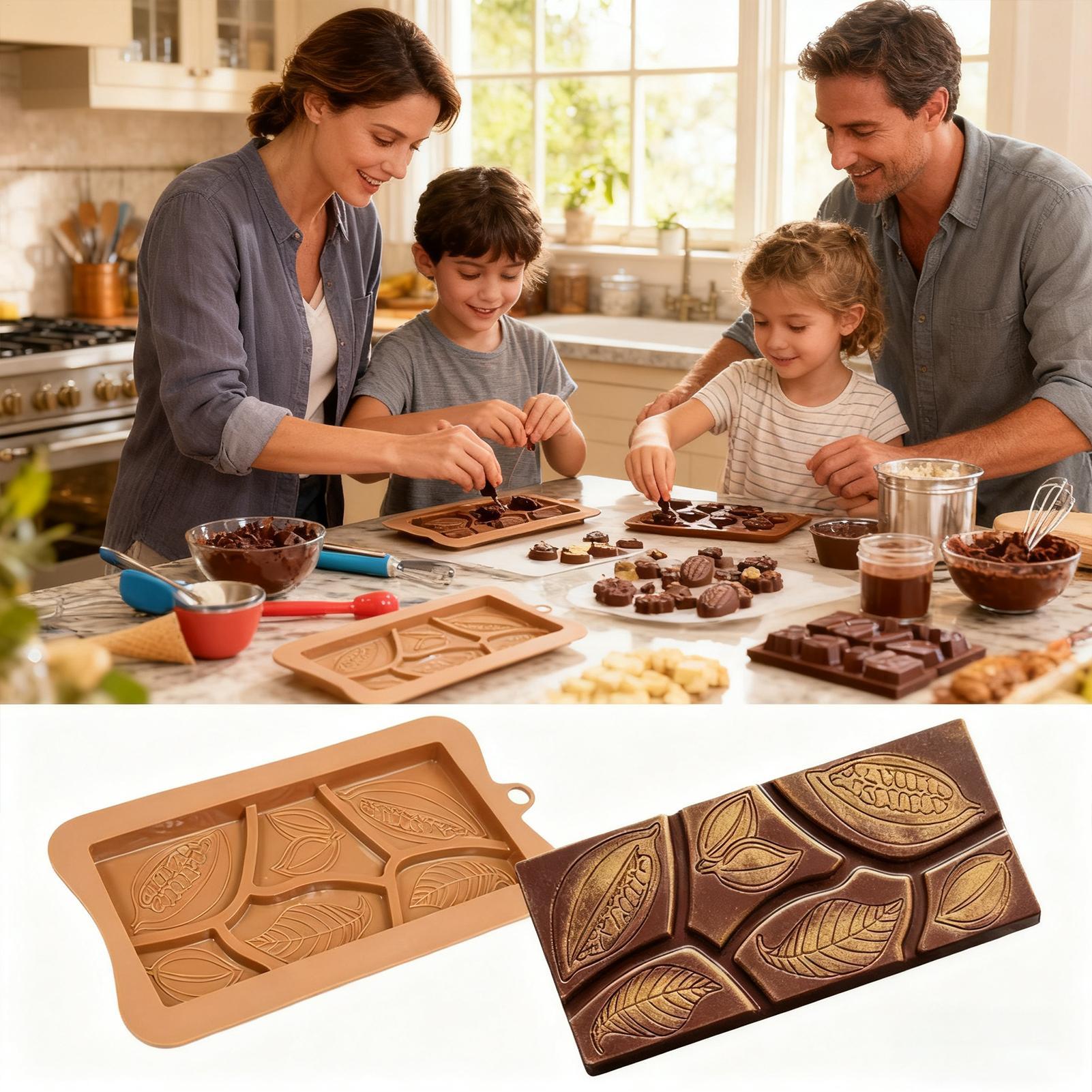 Food Protein Snacks - Silikon-Schokoladenform, lebensmittelecht, flexibel, leicht zu entformen,