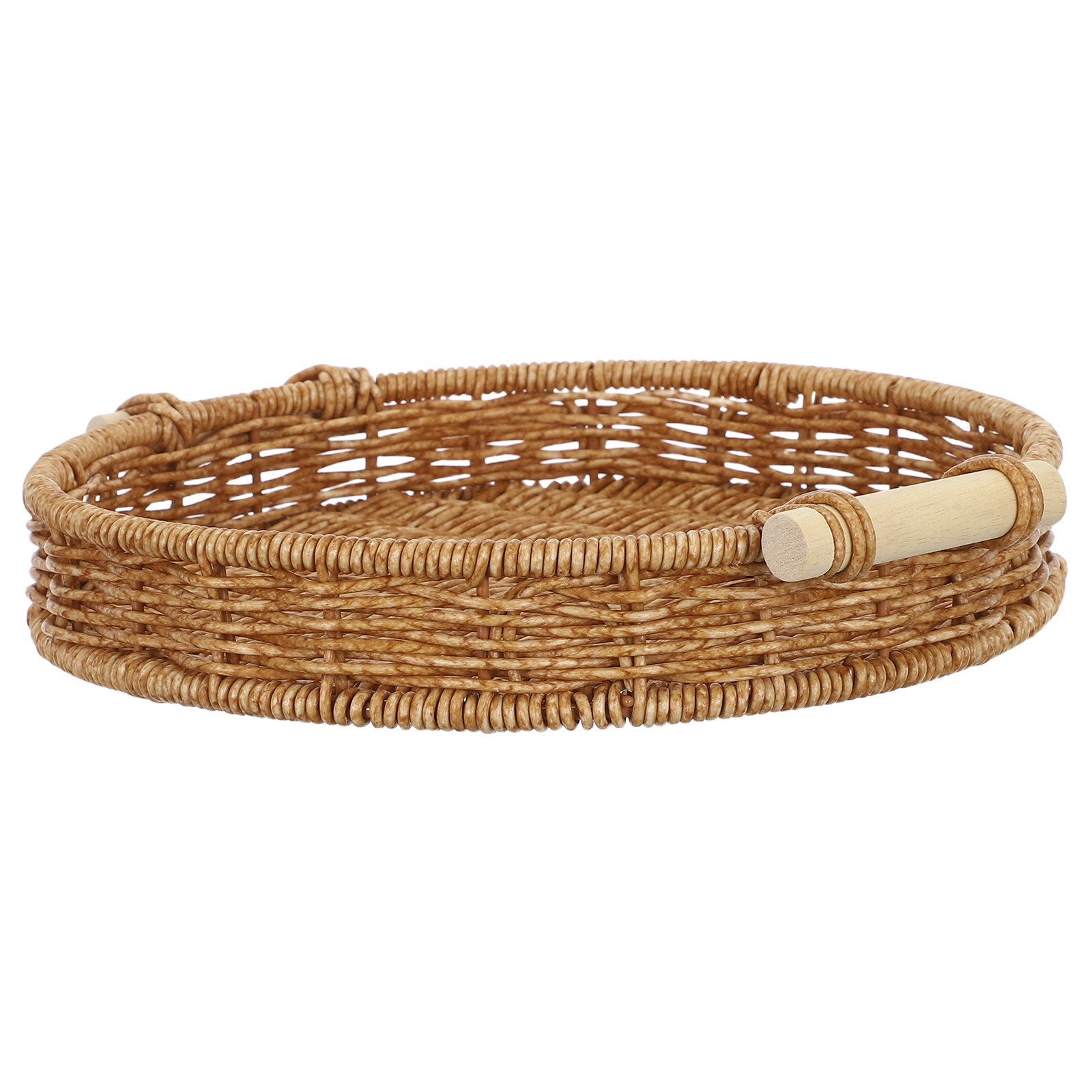Imitation-Rattan-Brotkorb 27 c – Food Snacks Basket Bewertung und Preis
