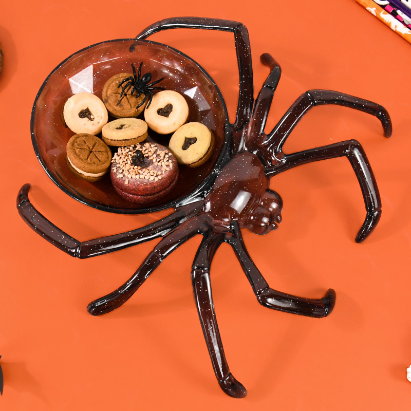 Halloween Spinnenförmige Schal – Food Snacks Basket Bewertung und Preis