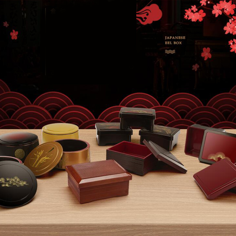 Bento-Boxen im japanischen Sti – Healthy Snacks Food Bewertung und Preis