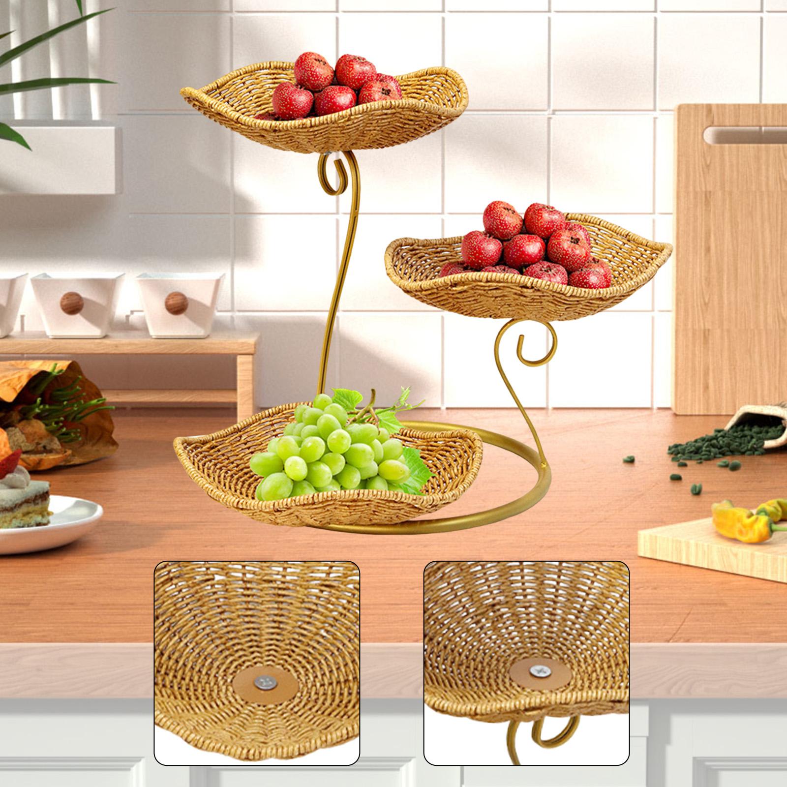 Schöner Obstkorb, 3-stufig, fü – Nice Food Snacks Bewertung und Preis
