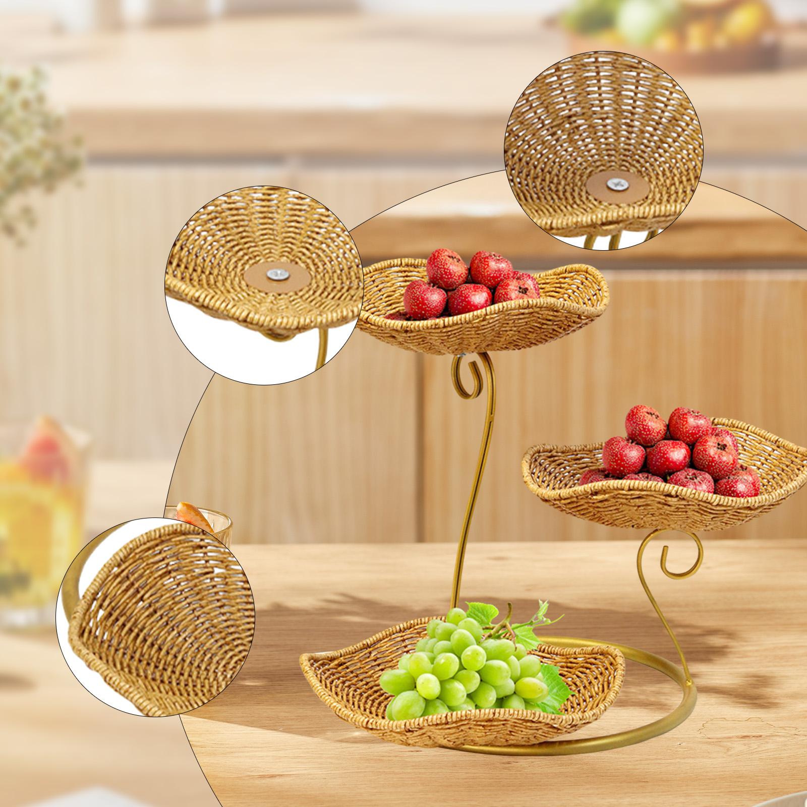 Schöner Obstkorb, 3-stufig, fü – Nice Food Snacks Bewertung und Preis