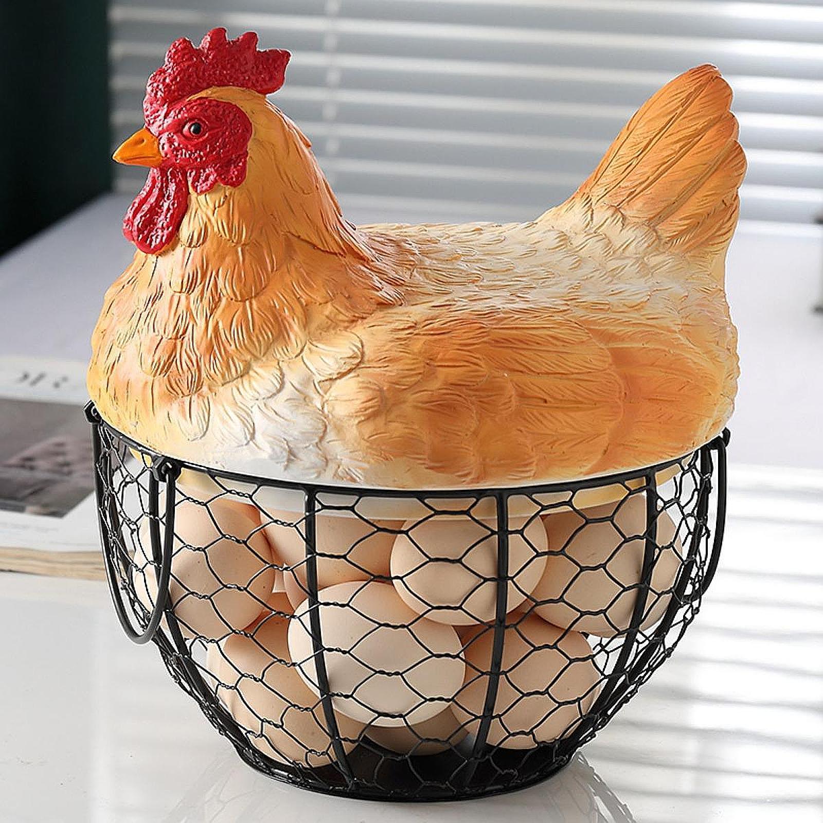 Eierkorb mit Deckel, Küchenzub – Food Snacks Basket Bewertung und Preis
