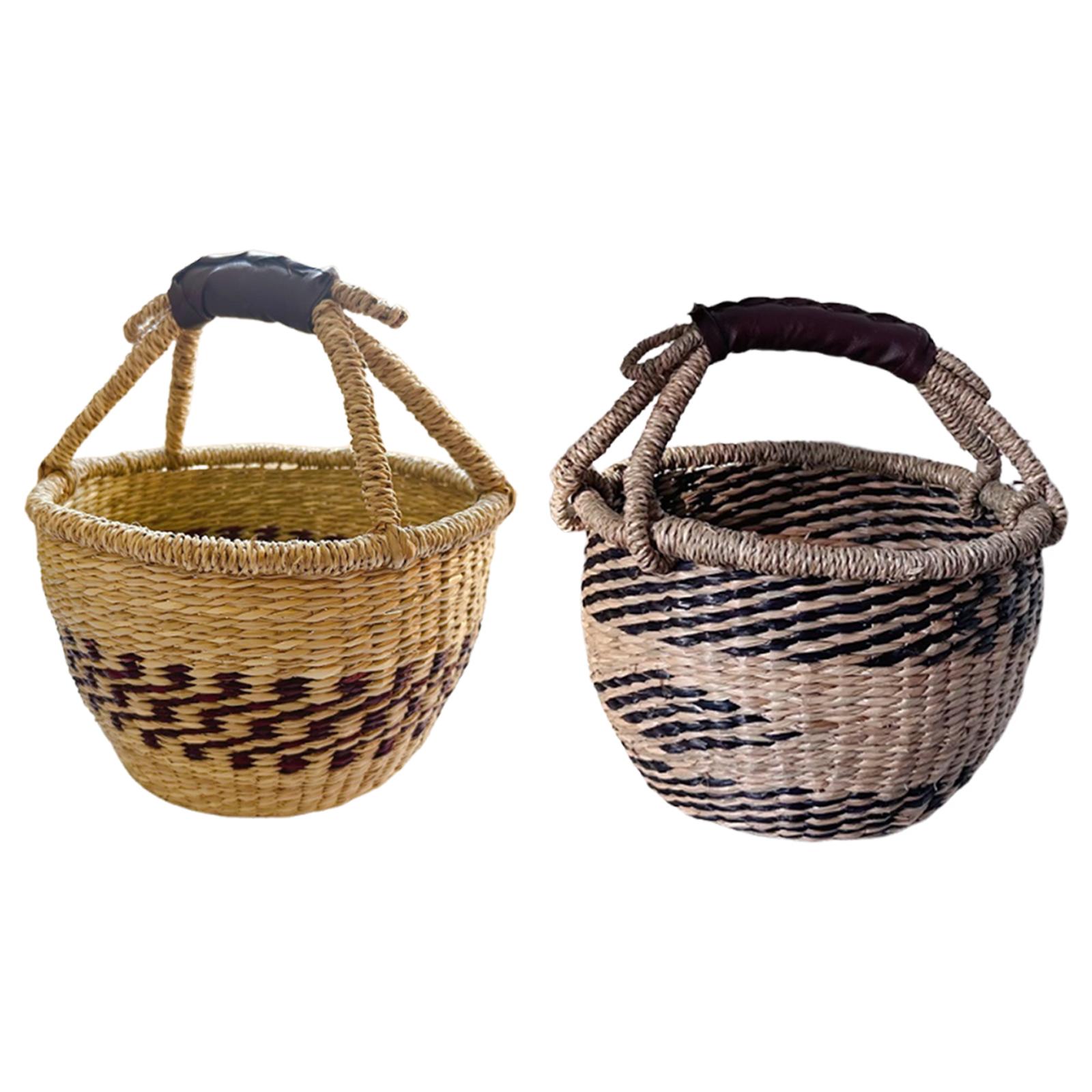 Handgewebter Picknickkorb, Mul – Food Snacks Basket Bewertung und Preis
