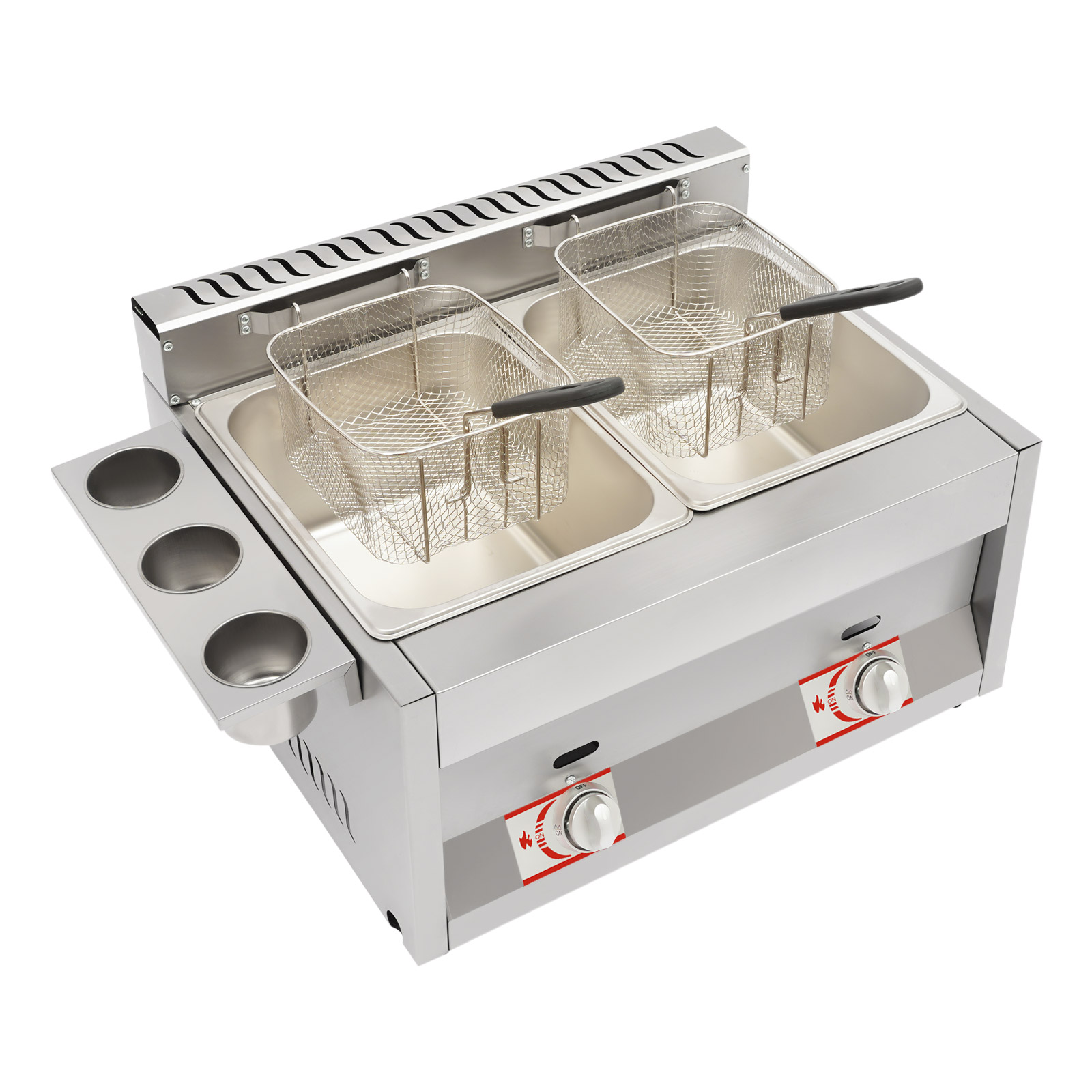 Gewerbliche Doppel-Fritteuse m – Food Snacks Basket Bewertung und Preis