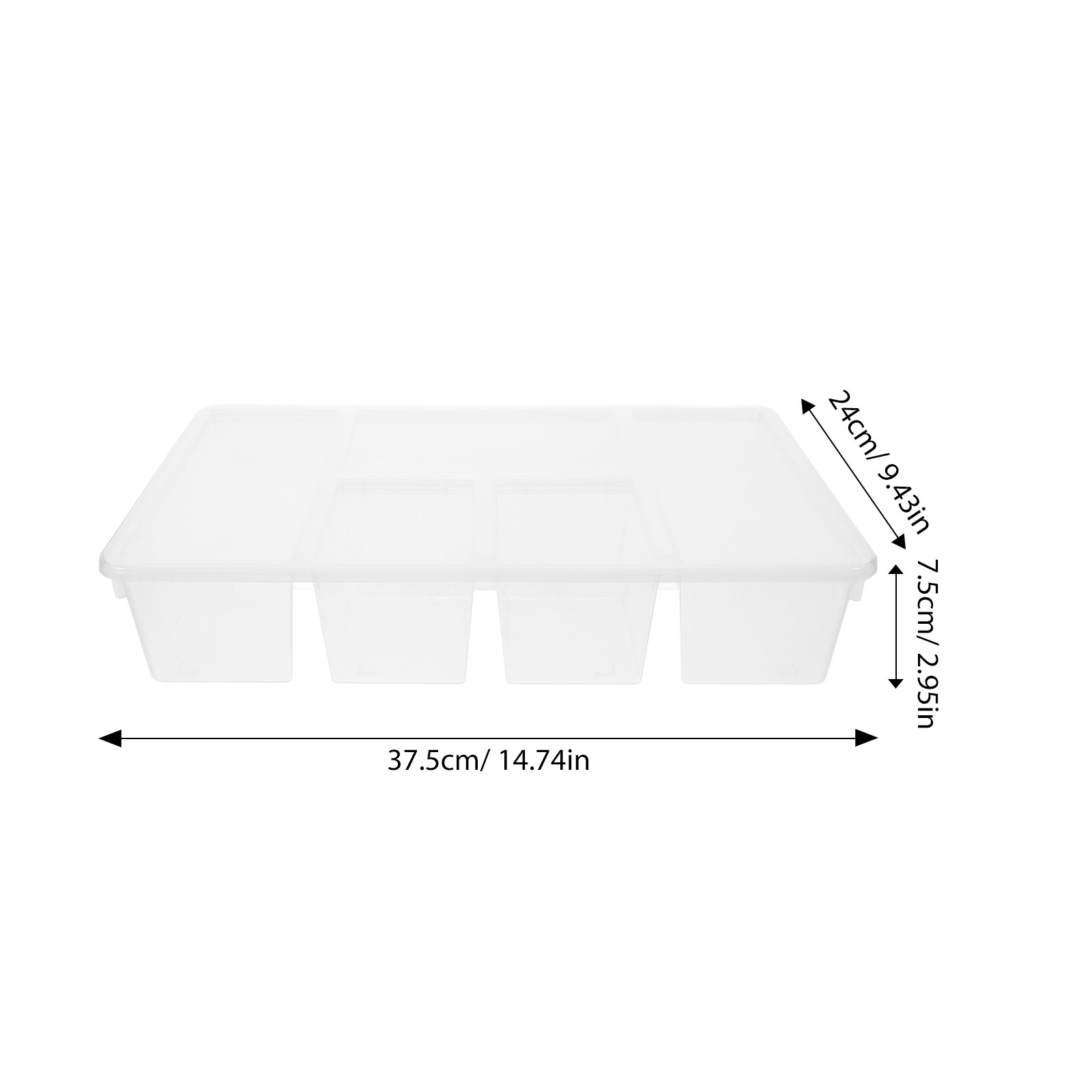 5-Fach-Gemüsebehälter aus PP-M – Food Snacks Box Bewertung und Preis