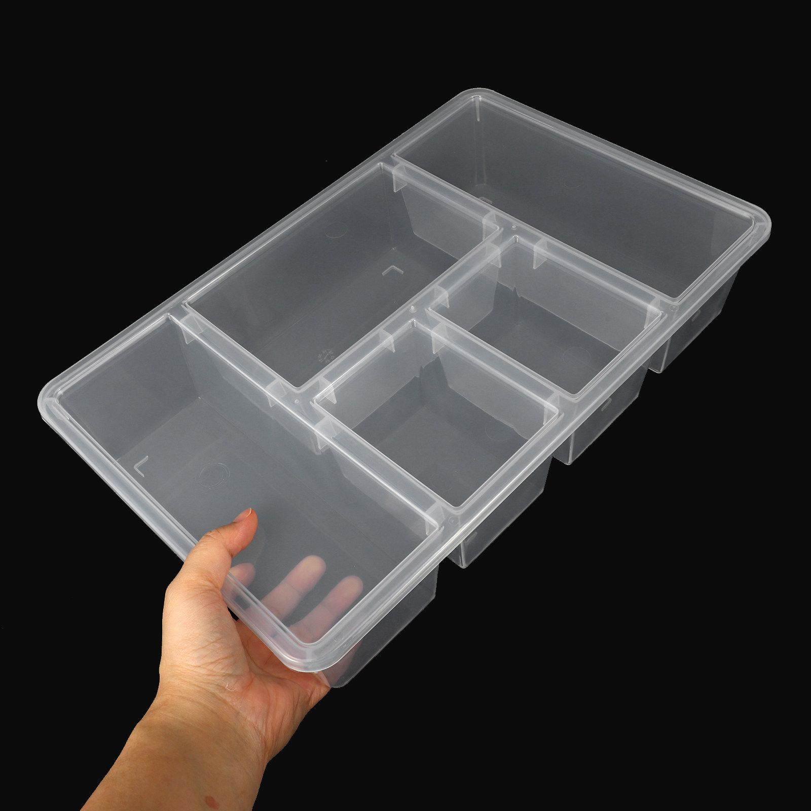 5-Fach-Gemüsebehälter aus PP-M – Food Snacks Box Bewertung und Preis