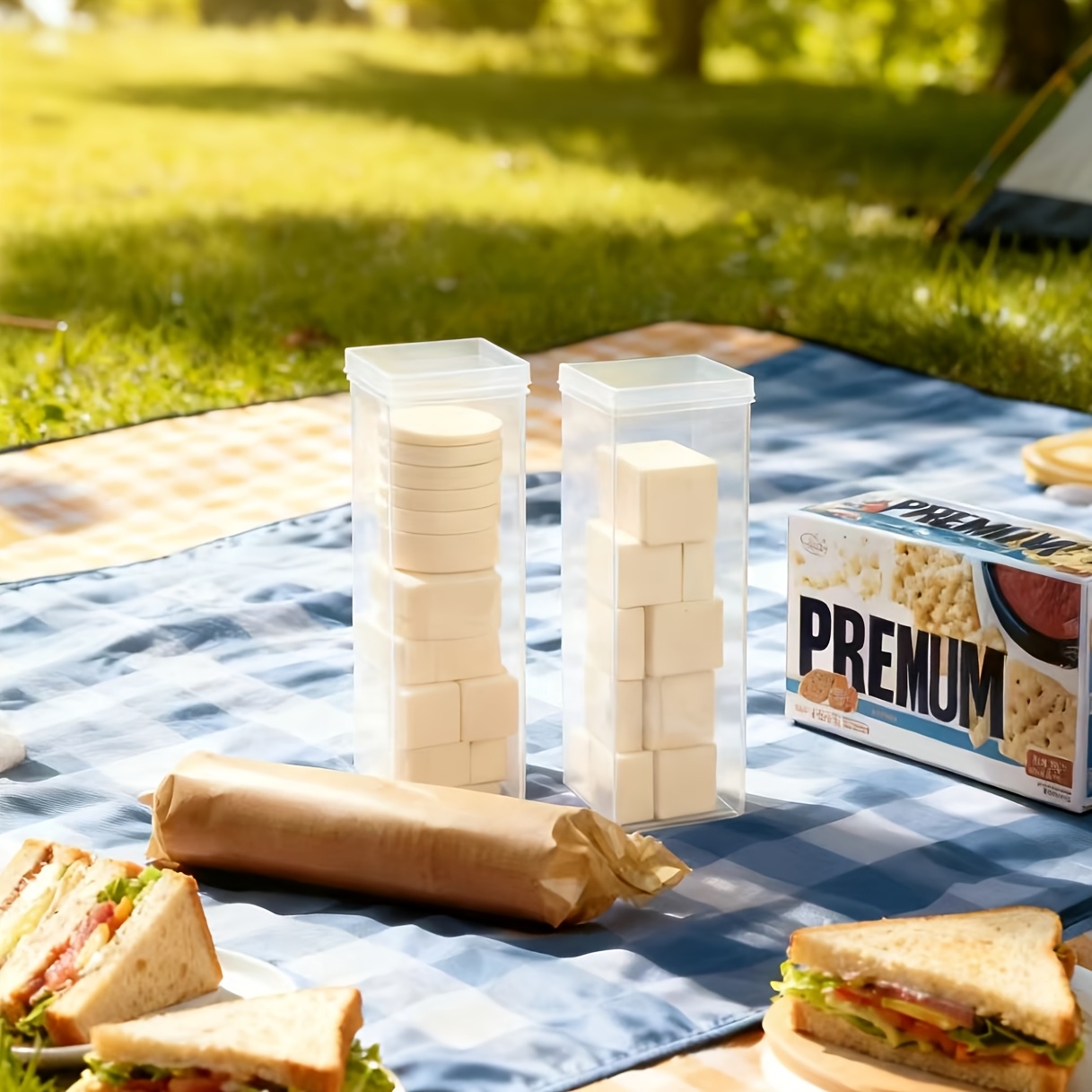 Transparenter Rechteckiger Ver – Food Snacks Box Bewertung und Preis