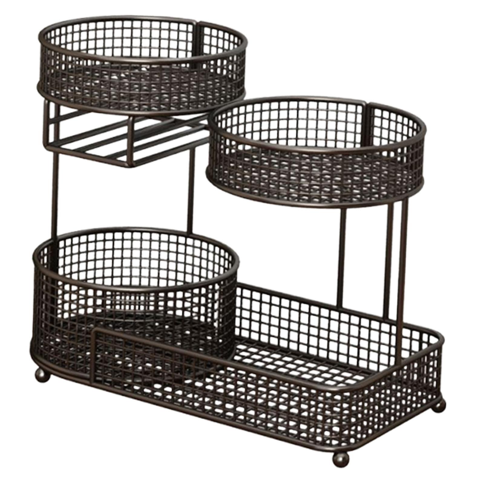 Großer Metall-Obstkorb 3-stöck – Food Snacks Basket Bewertung und Preis