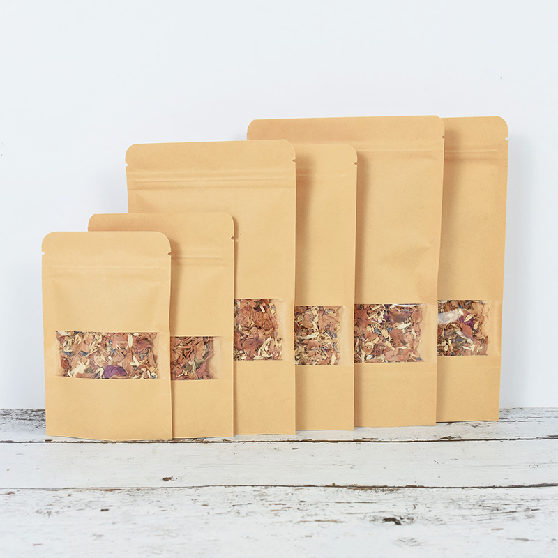 20/50 stücke Kraft Papier Zip- – Food Snacks Gifts Bewertung und Preis