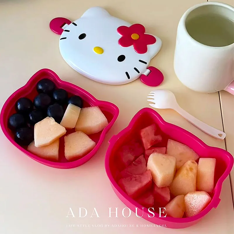 Niedliche Hello Kitty-förmige  – Food Snacks Box Bewertung und Preis