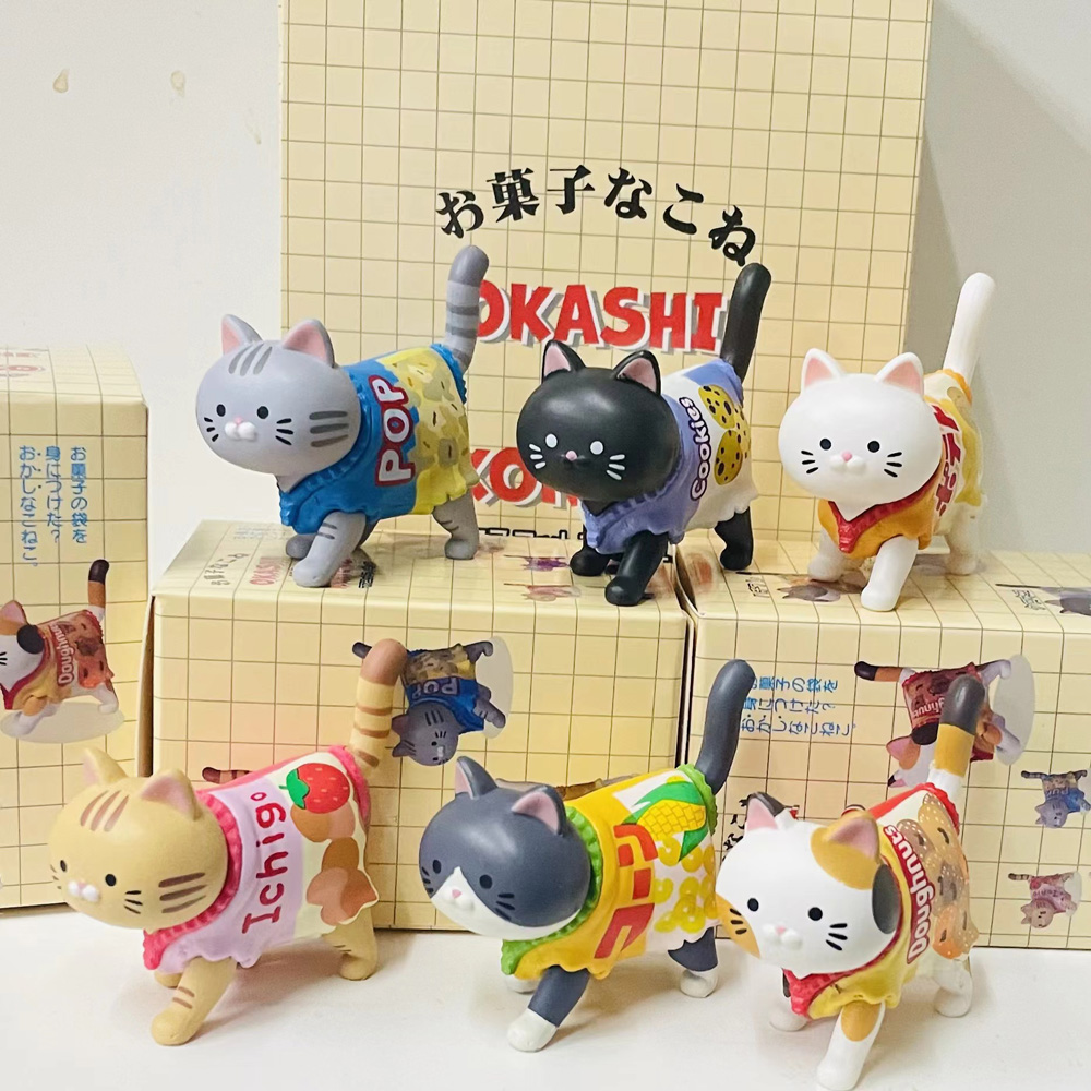 Blindbox mit Katzenmotiv, Süßi – Food Snacks Box Bewertung und Preis