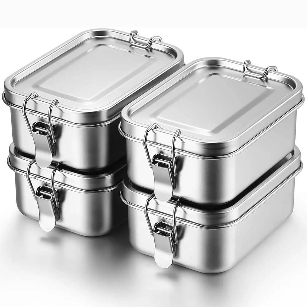 Edelstahl-Bento-Box, Metall-Lu – Food Snacks Wholesale Bewertung und Preis